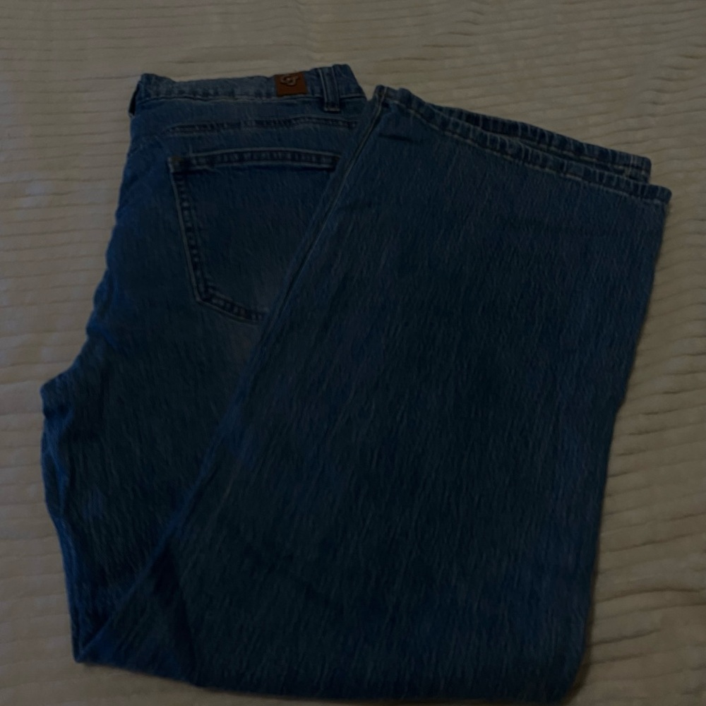 Woman Blue Jeans